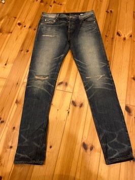 FEAR OF GOD ESSENTIALS Denim Jeans "Distressed Indigo"