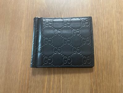 GUCCI Signature Money Clip Wallet