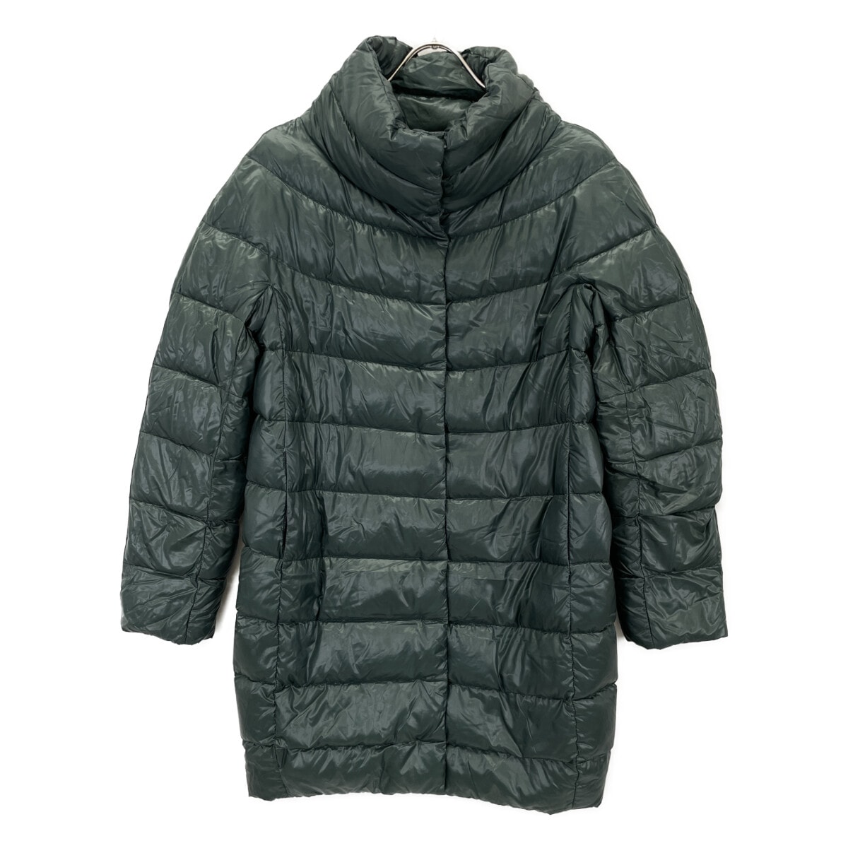 ヘルノ グリーン PI0177D ダウンコート 42