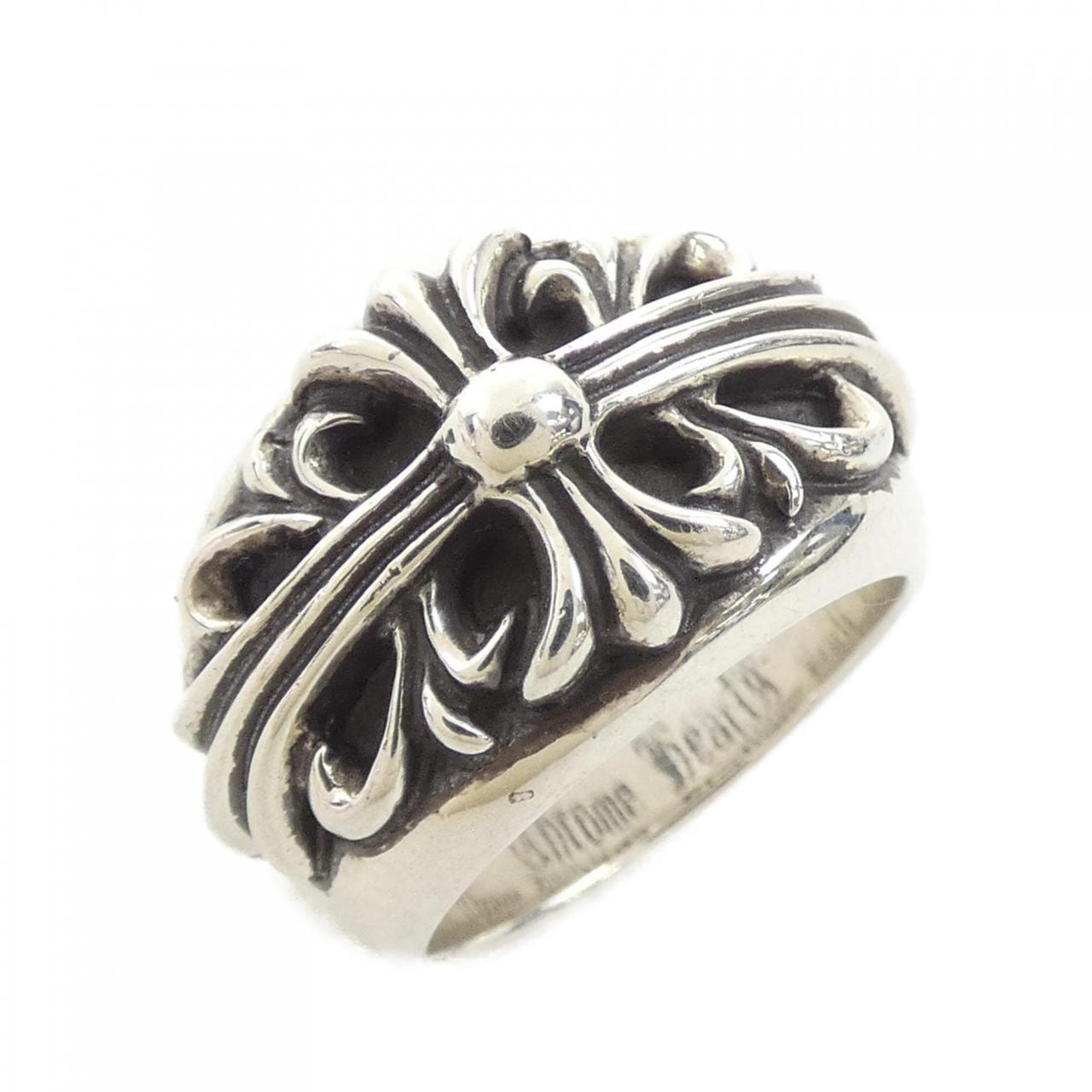 クロムハーツ CHROME HEARTS FLORAL CROSS フローラルクロス リング 207009009SLVXXX001 RING