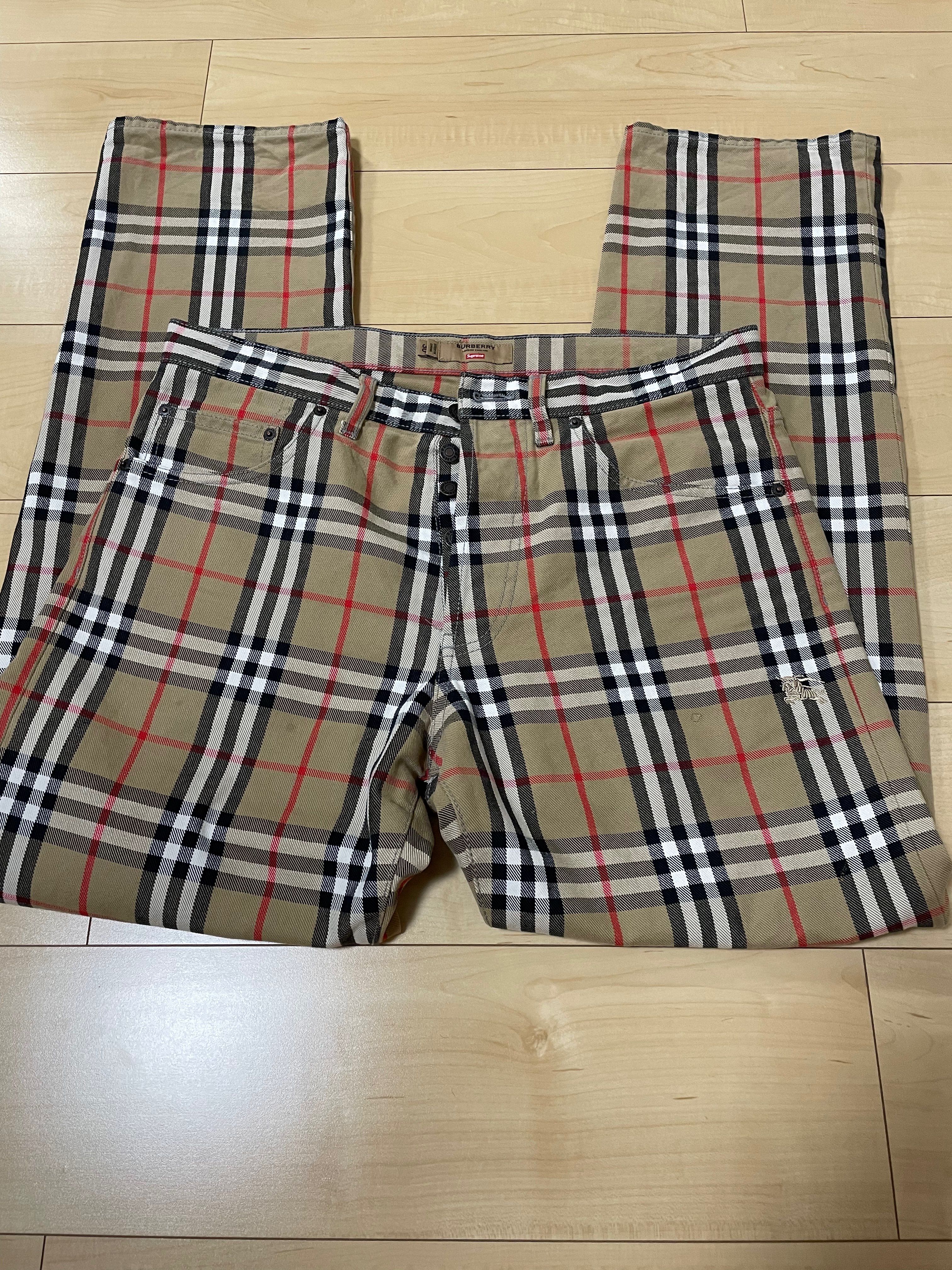 Supreme / Burberry Regular Jean "Beige"