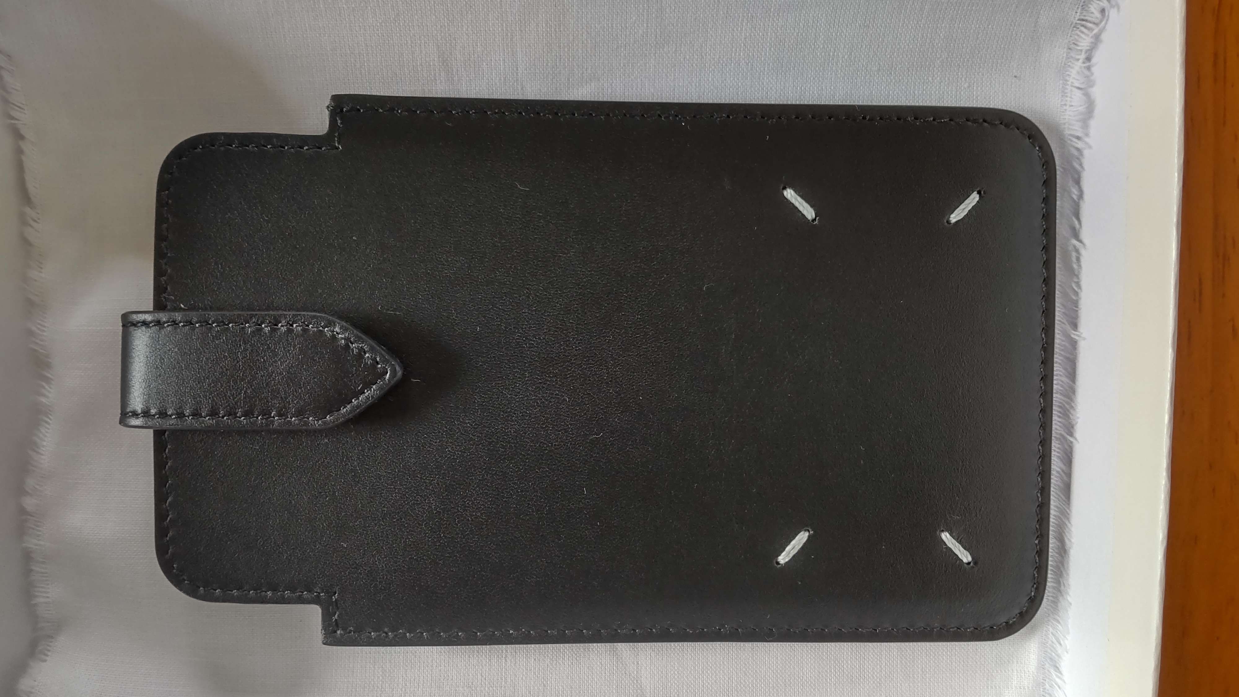 Maison Margiela Four-Stitches Phone Case "Black"