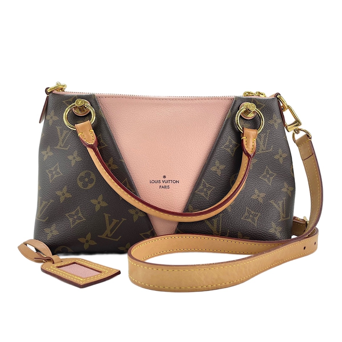 ヴィトン LV Vトート BB  ハンドバッグ【中古】