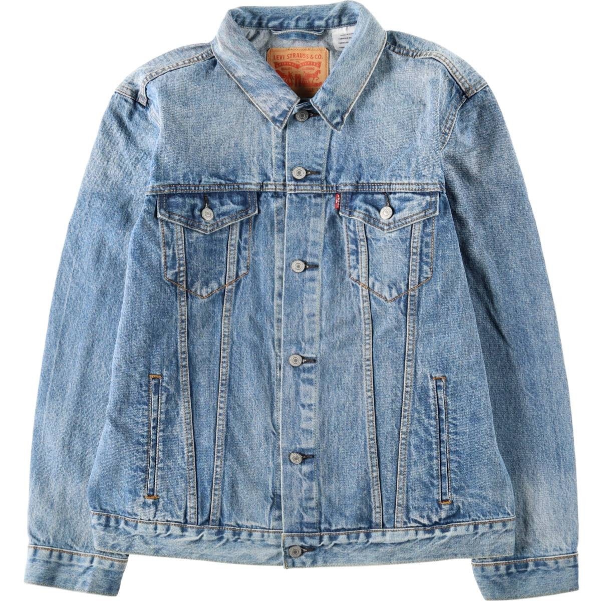 古着 リーバイス Levi's デニムジャケット Gジャン メンズXL相当/eaa663762