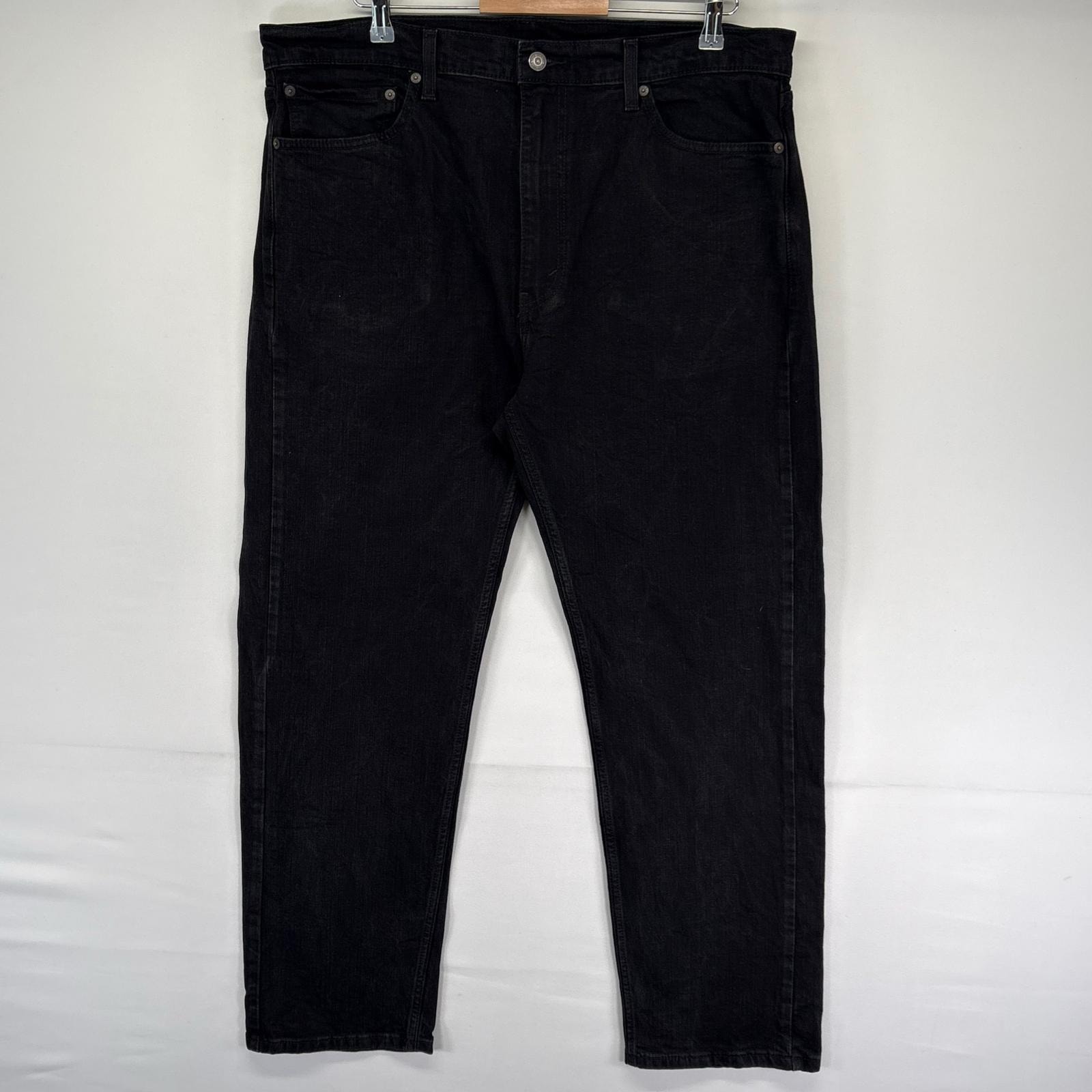 古着 リーバイス Levi's デニム パンツ Gパン ジッパーフライ 大きいサイズ ブラックデニム 505 w40 L30  ブラック系 メンズ