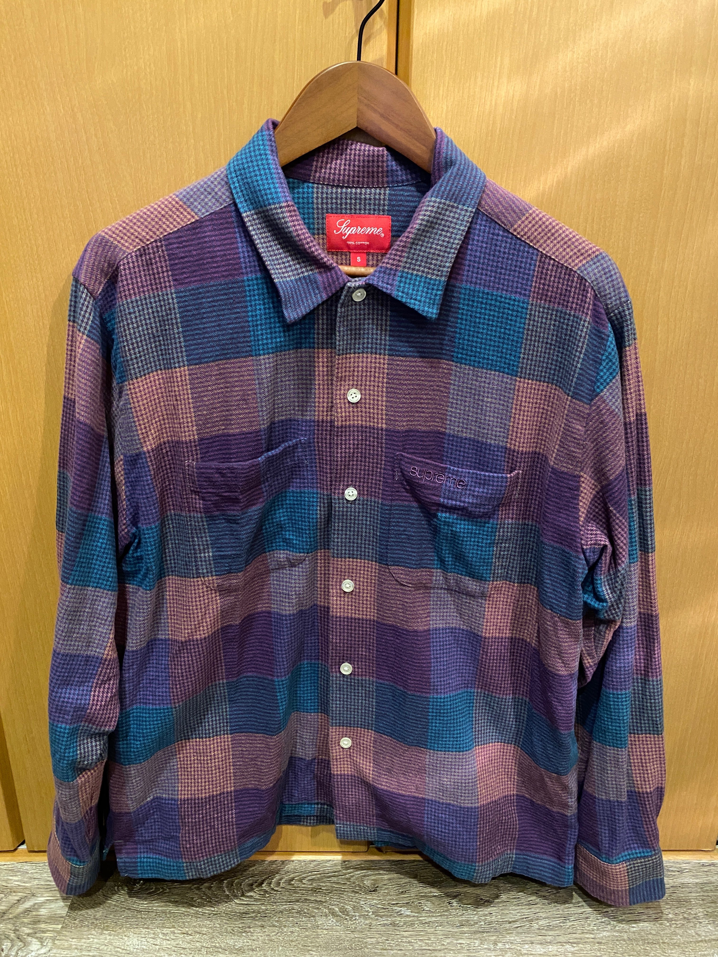 Supreme Plaid Flannel Shirt "Multi" (21FW)