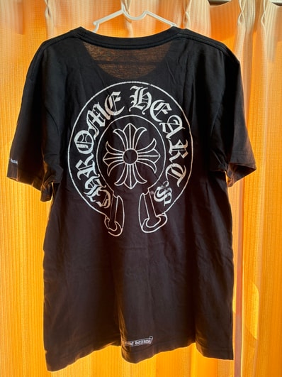 Chrome Hearts Horse Shoe Logo Pocket T-Shirt "Black"
