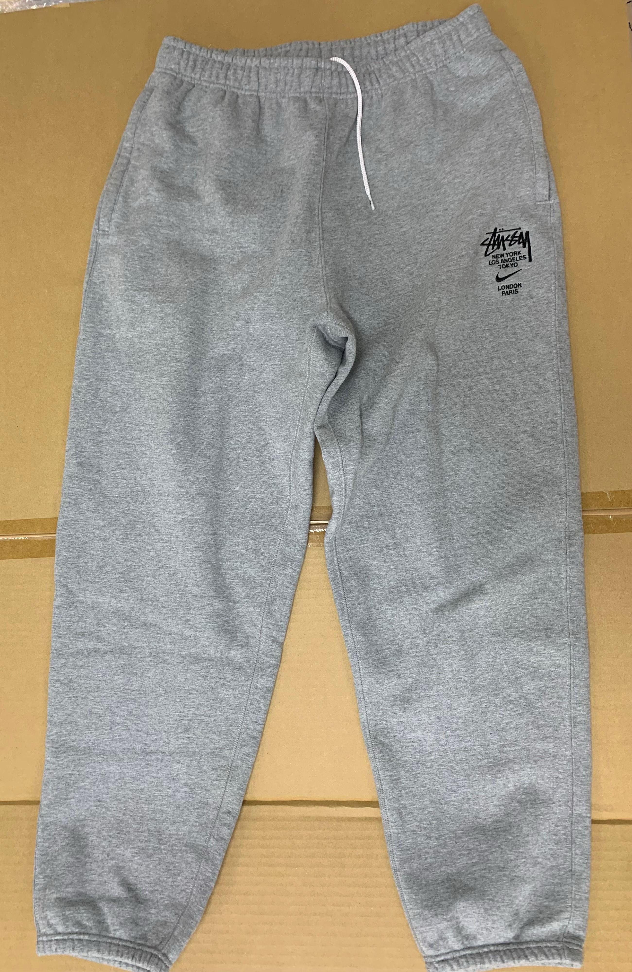 Nike x Stussy International Sweatpants (US Size) "Grey" DC4227-050