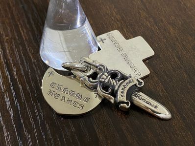 Chrome Hearts 3 Trinket Pendant "Silver"