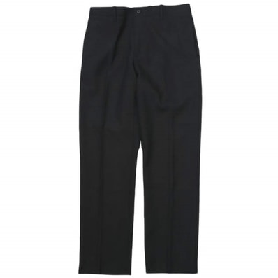 ZARA ザラ 100% WOOL ORIGINS CHINO TROUSERS ウールチノトラウザーズ 4073/463/800 EU40 BLACK パンツ スラックス ボトムス g28410