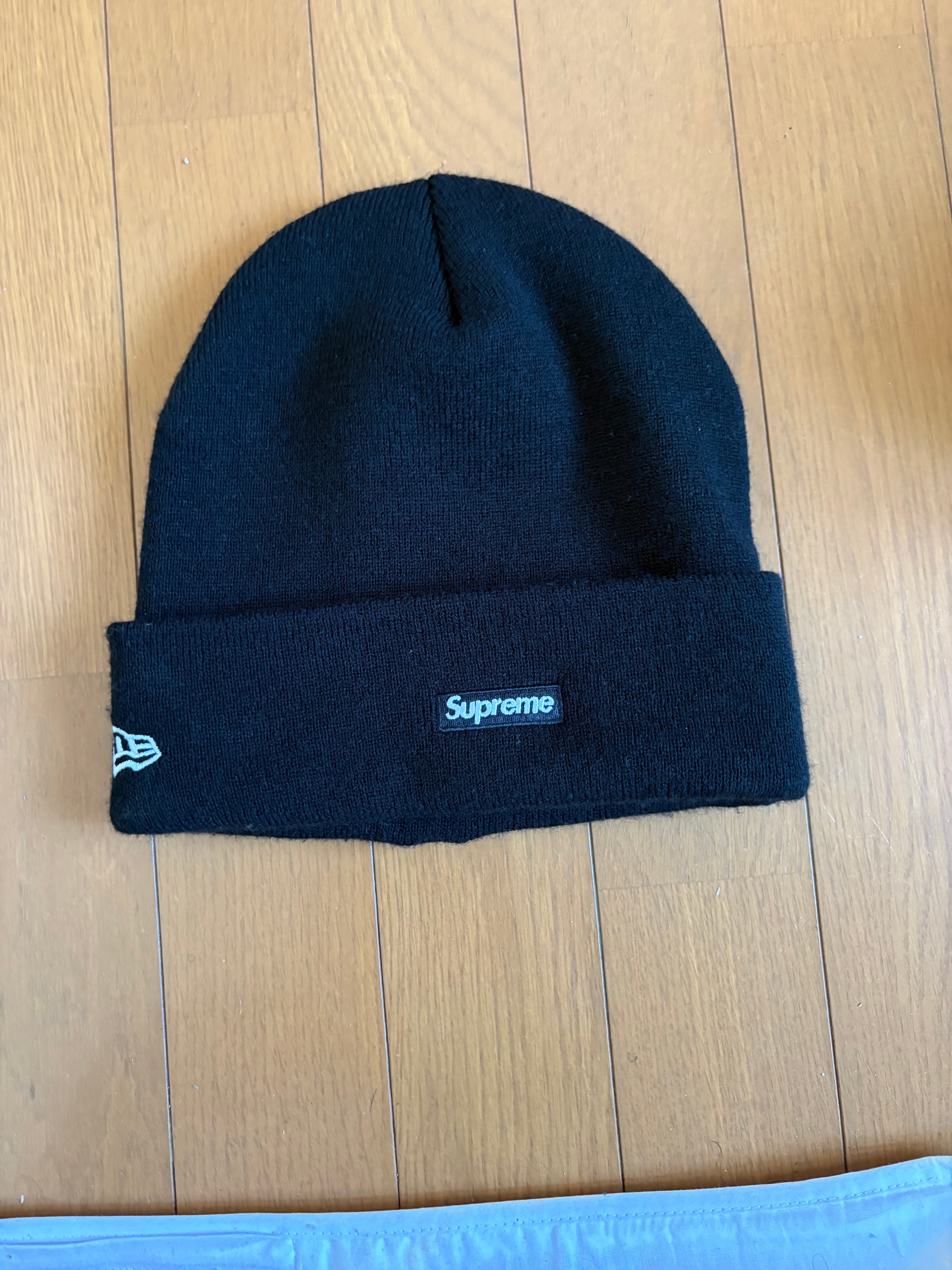 Supreme New Era Tribal S Logo Beanie "Black"