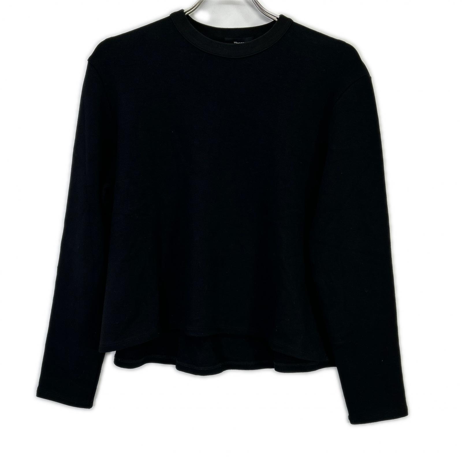 セオリー 01-4301006 DOUBLE KNIT LT N A Line Pullover ニット P