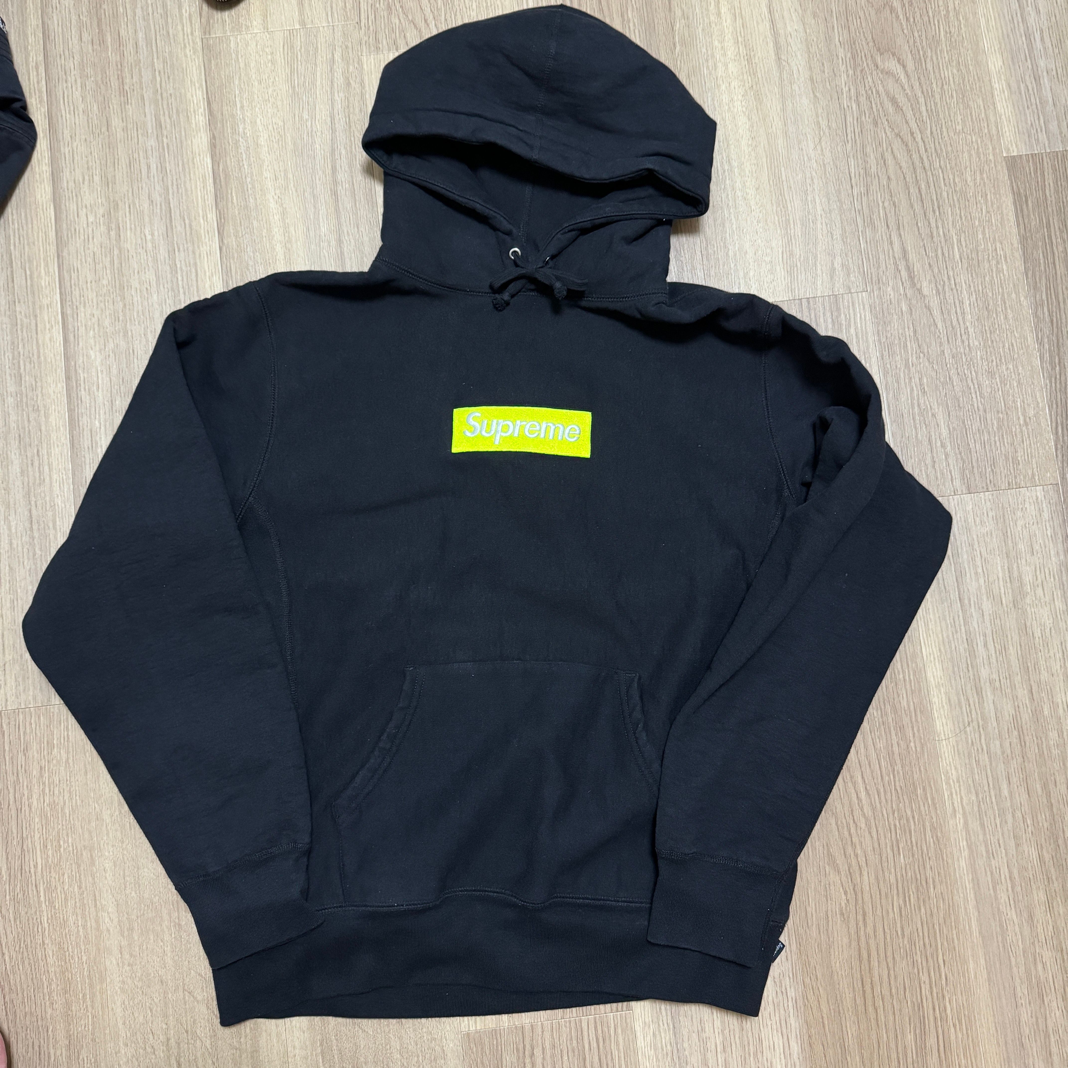 Supreme Box Logo Hooded Sweatshirt "Black" (17FW)