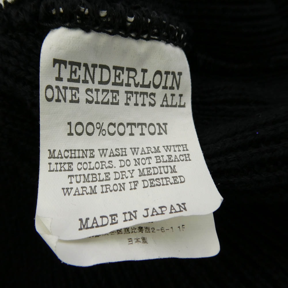 D (傷や汚れあり)】TENDERLOIN テンダーロイン T-BEANIE ビーニー