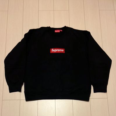 Supreme Box Logo Crewneck "Black" (22FW)