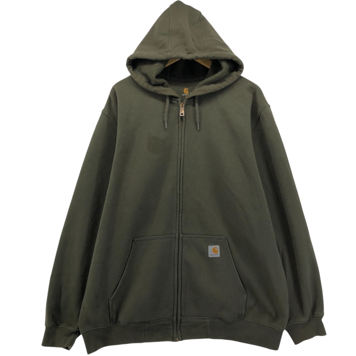 古着 カーハート Carhartt ORIGINAL FIT スウェットフルジップパーカー メンズXL相当/eaa575444