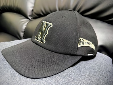 NEIGHBORHOOD Baseball Cap "Black/White"