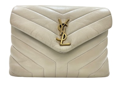 イヴ・サンローラン YSL ルルスモール ショルダーバッグ【中古】