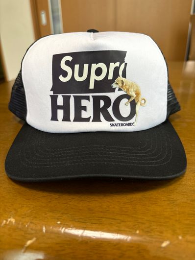 Supreme / ANTIHERO Mesh Back 5-Panel "Black"