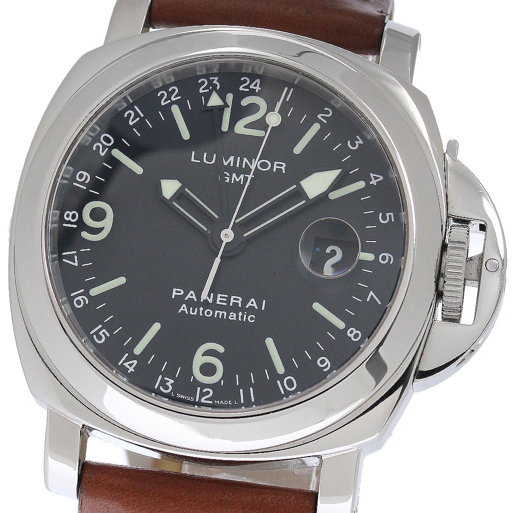 ★保 パネライ ルミノール GMT  PAM00063 メンズ 【中古】