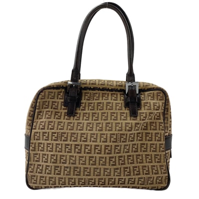 フェンディ FENDI キャンバス ズッカ ハンドバッグ【中古】