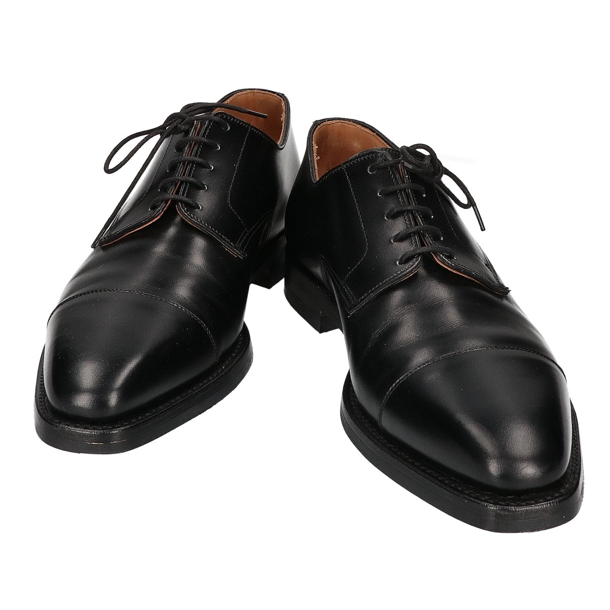 クロケット&ジョーンズ 【美品】25140A-C01D1 NORWICH ノリッジ ラスト348 外羽根 ストレートチップ シューズ 8E