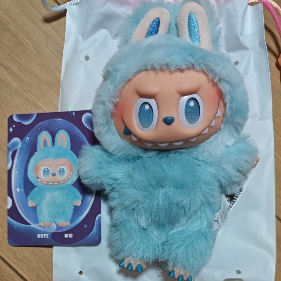 POP MART THE MONSTERS (LABUBU) Big into Energy Series Plush Pendant HOPE