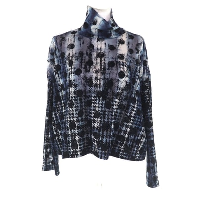 極美品 ワイズ カットソー ネイビー レディース 2 YM-T20-676
