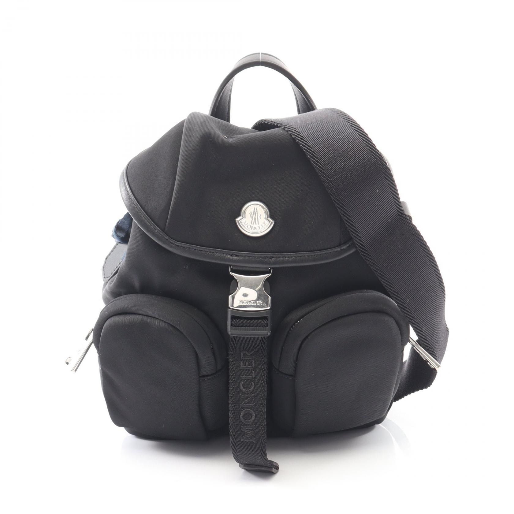 モンクレール MONCLER MINI TRICK ショルダーバッグ バッグ ナイロン レザー レディース ブラック系 5A00003M6980999 【新品】