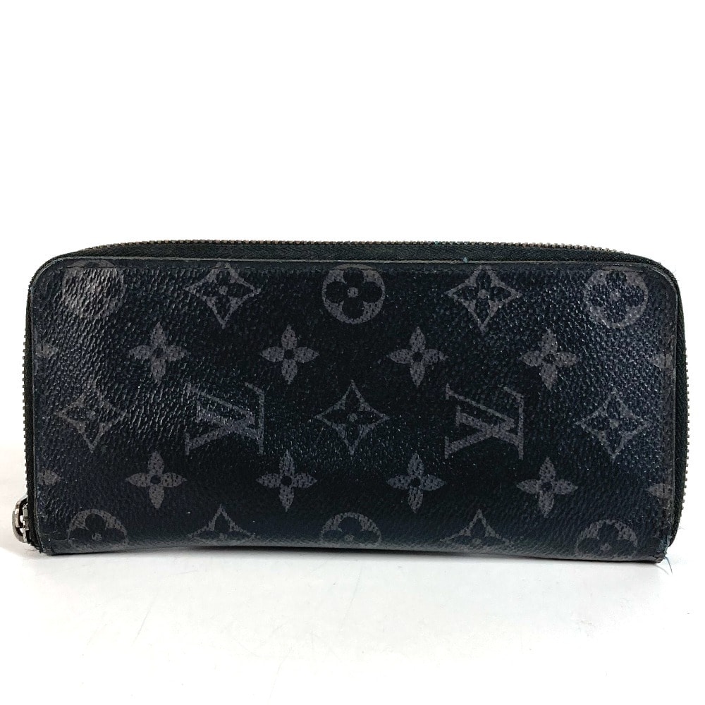 ルイヴィトン LOUIS VUITTON ジッピーウォレット ヴェルティカル  M62295 モノグラムエクリプス ロングウォレット ラウンドファスナー 長財布 モノグラムエクリプスキャンバス ブラック