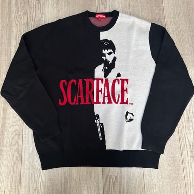 Supreme Scarface Sweater "Black"