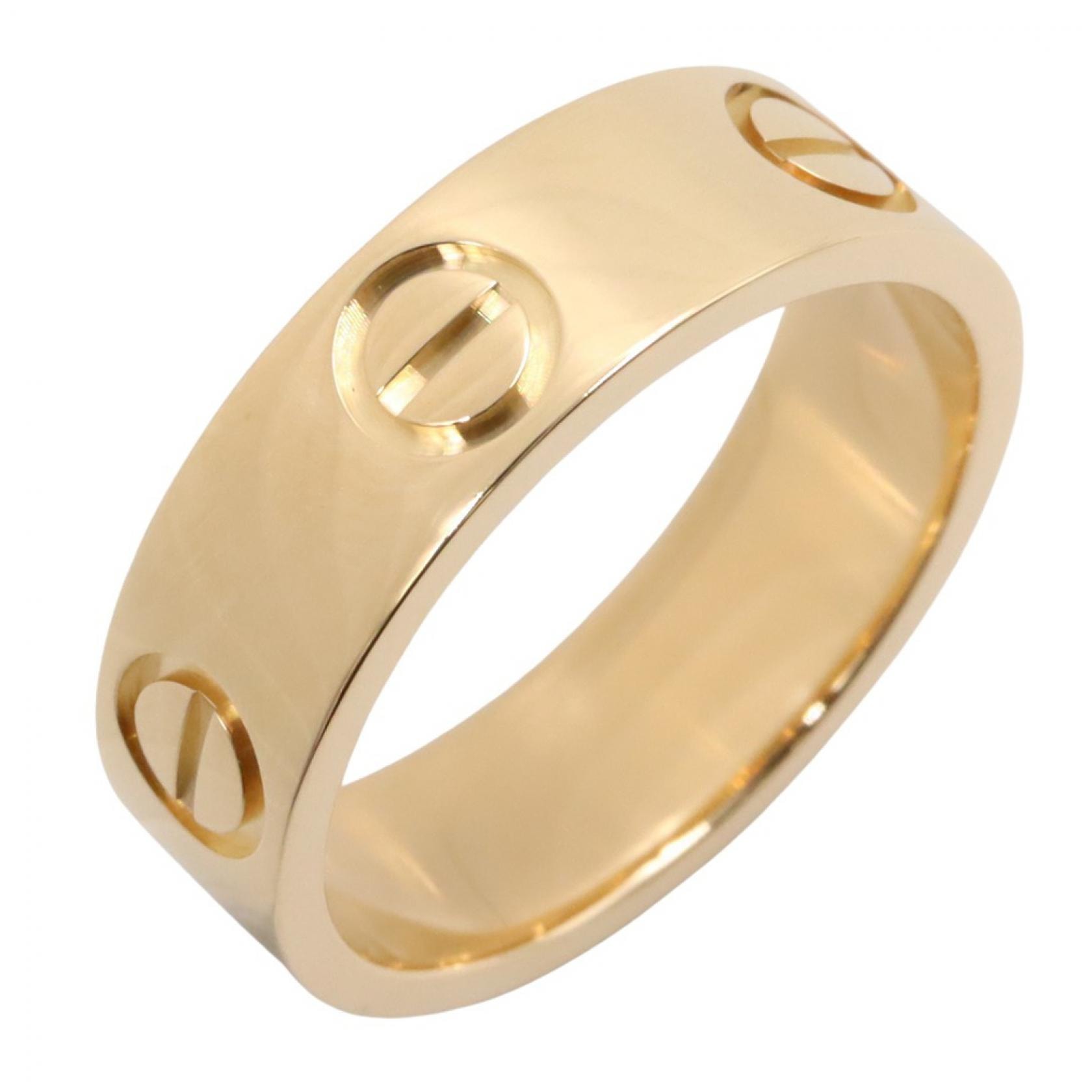 カルティエ CARTIER ラブリング リング・指輪 ジュエリー K18(イエローゴールド) レディース ゴールド系 B4084600 【中古】