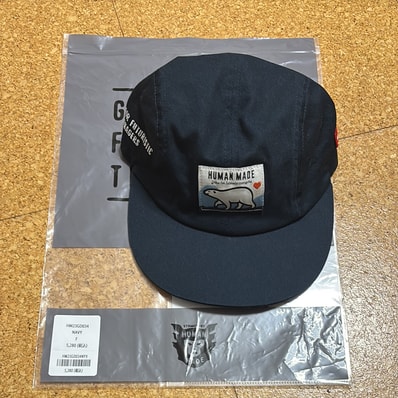 HUMAN MADE 4PANEL TWILL CAP "Navy"