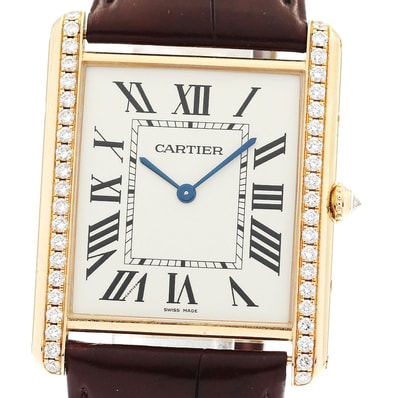 カルティエ タンクルイXL WT200005 メンズ 【中古】