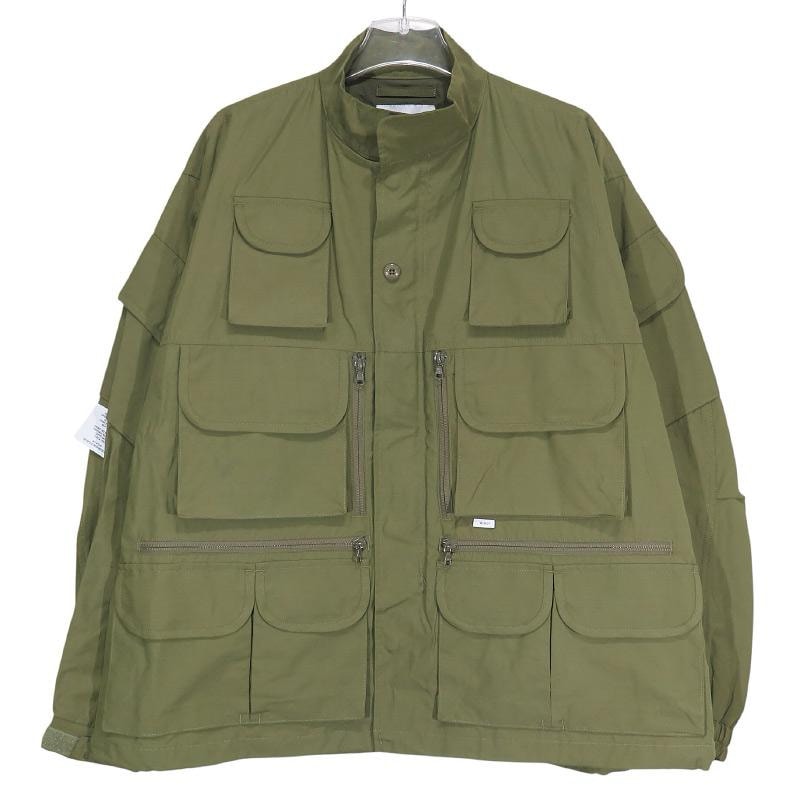 WTAPS 20AW Modular/Jacket/Nyco.Tussah "Olive"