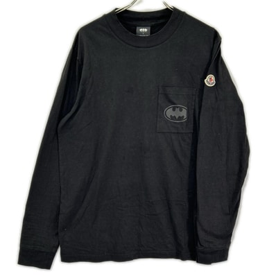 モンクレール 【24年製】J20918D00012 LS T-SHIRT バットマン 長袖Tシャツ M