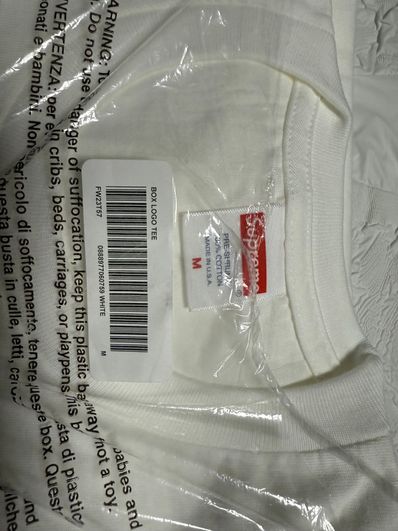 Supreme Box Logo Tee "White" (23FW)