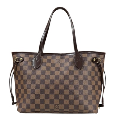ルイヴィトン ネヴァーフルPM ダミエ トートバッグ ダミエキャンバス N51109 ブラウン レディース LOUIS VUITTON 中古