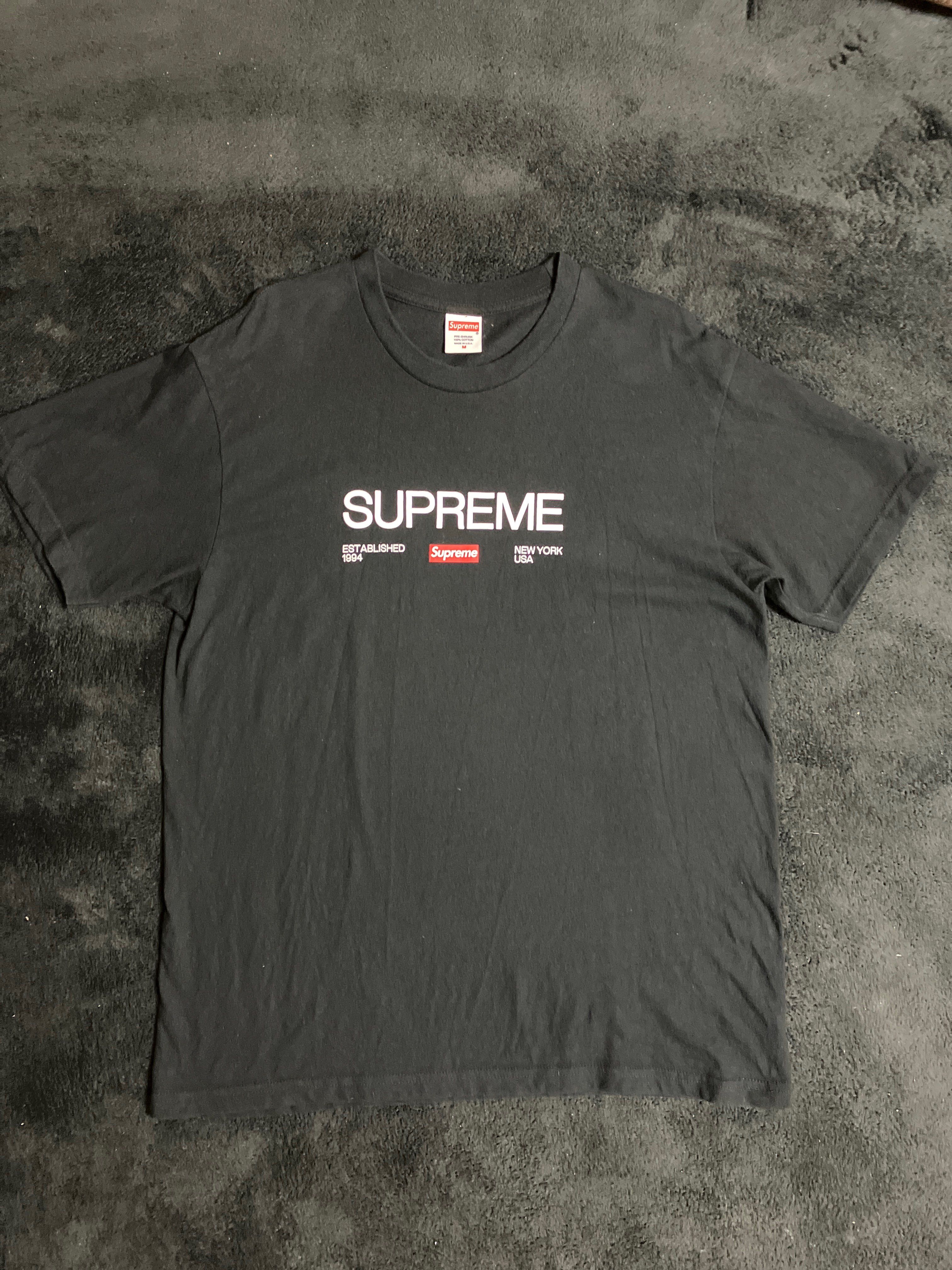 Supreme Est. 1994 Tee "Black"