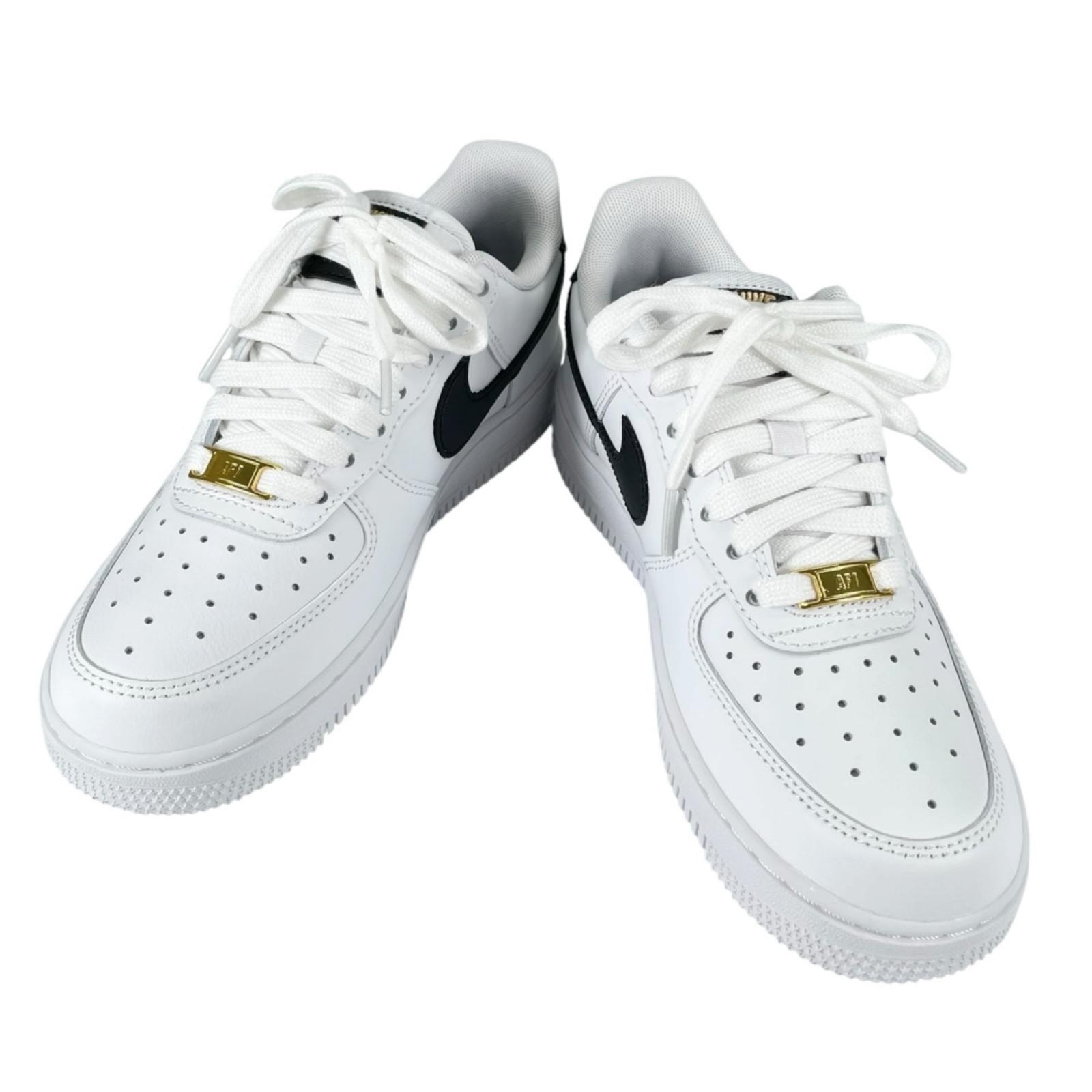 極美品 NIKE ナイキ AIR FORCE 1 '07 ESS CZ0270-102 スニーカー ホワイト ユニセックス 23.5 37.5 6.5【古着】【中古】