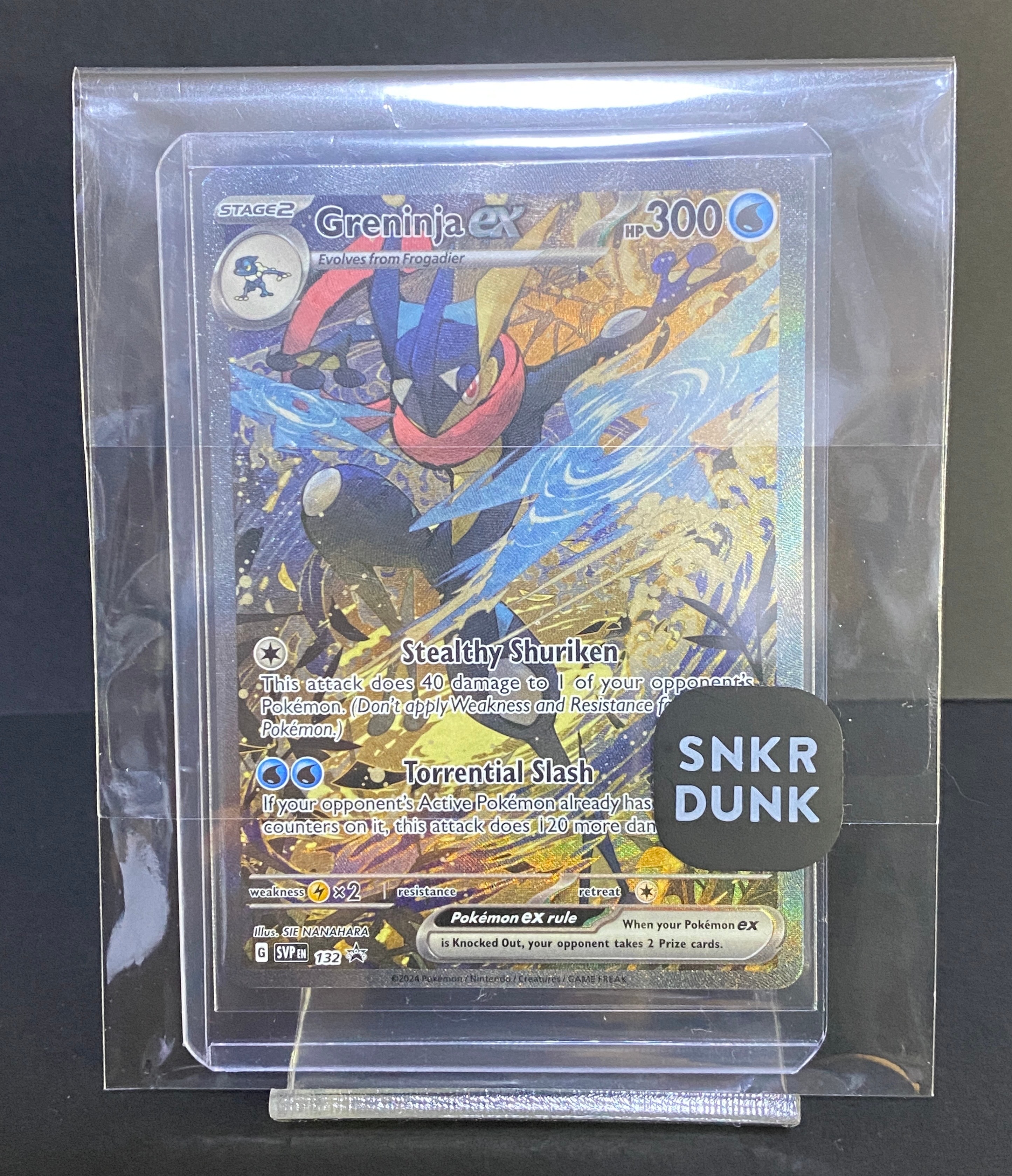 ゲッコウガex P [SVP EN 132]【英語版】(スカーレット&バイオレット