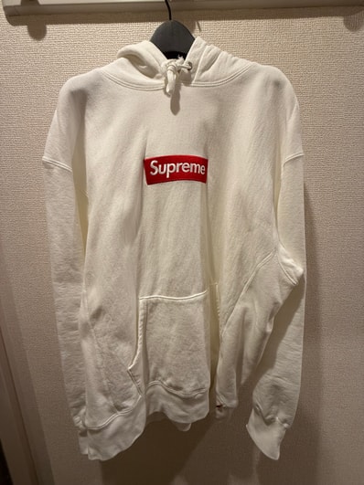Supreme Box Logo Hooded Sweatshirt "White" (21FW)