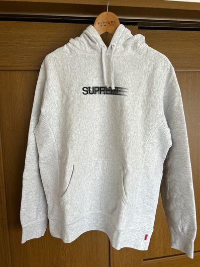 Supreme Motion Logo Hooded Sweatshirt "Grey" (20SS)