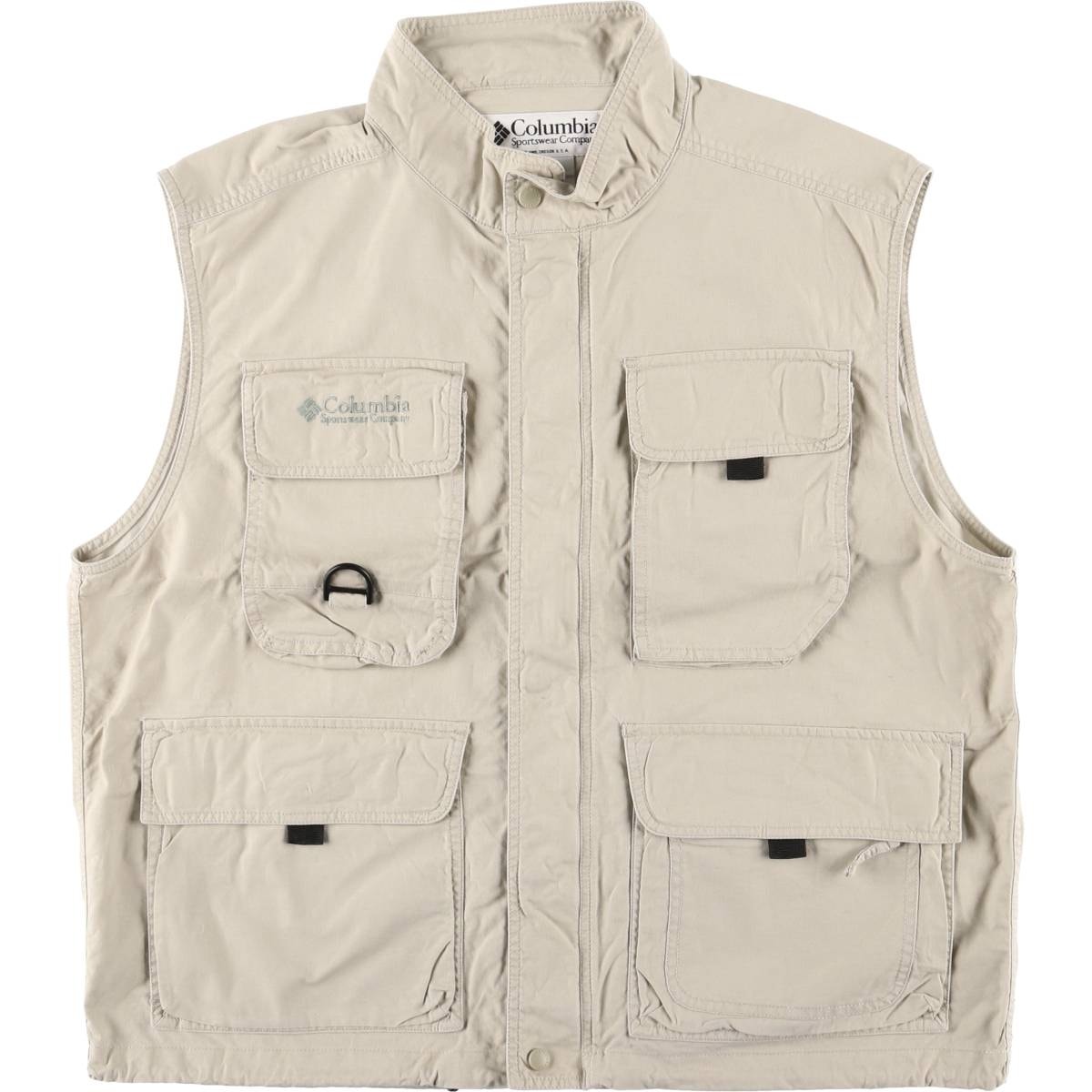 古着 90~00年代 コロンビア Columbia フィッシングベスト メンズXL相当/eaa602035