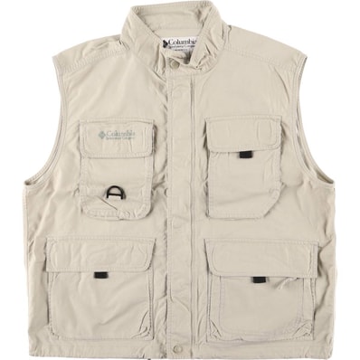 古着 90~00年代 コロンビア Columbia フィッシングベスト メンズXL相当/eaa602035