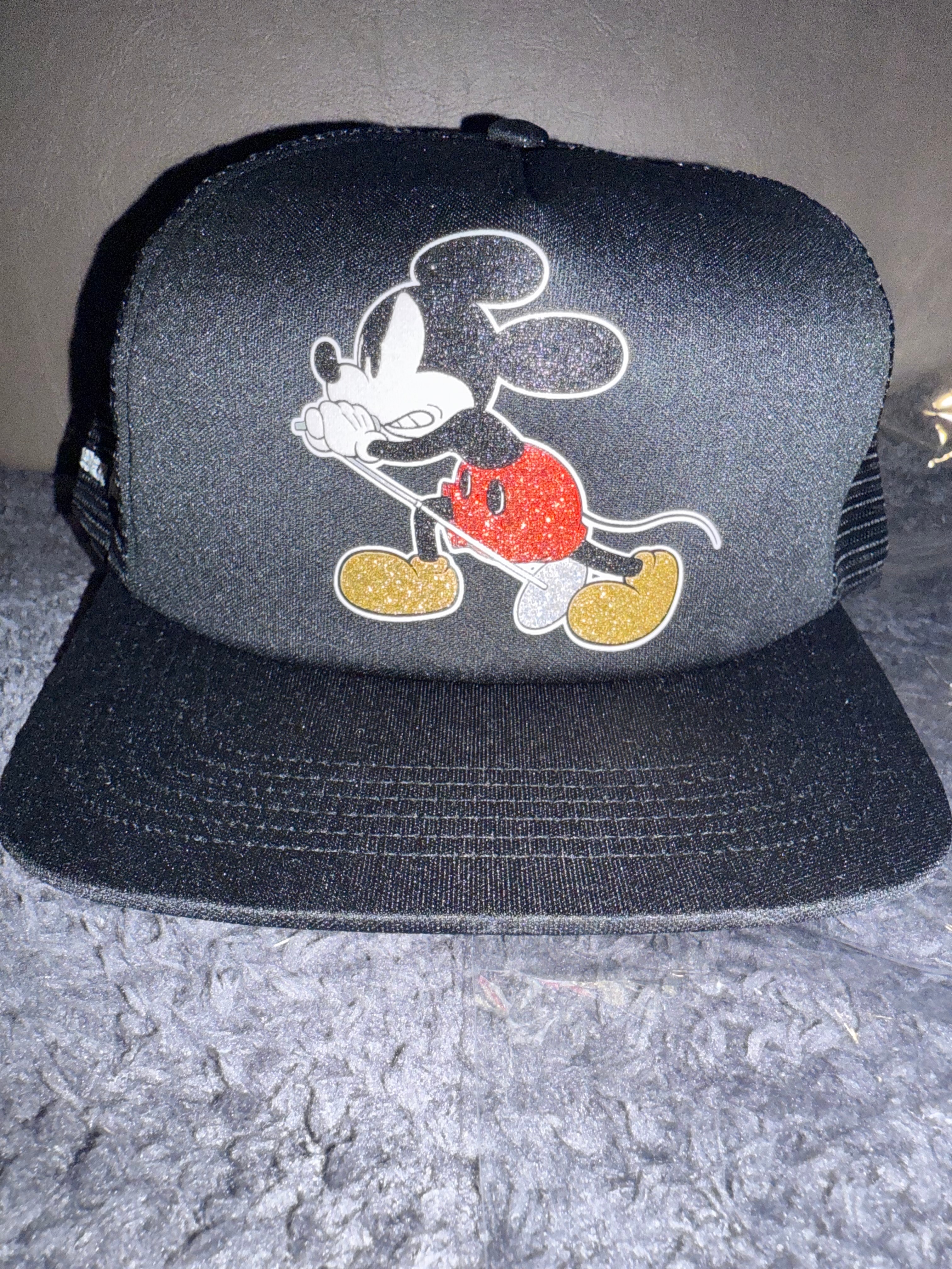 Supreme x Number (N)ine x Mickey Mouse Mesh Back 5-Panel "Black"