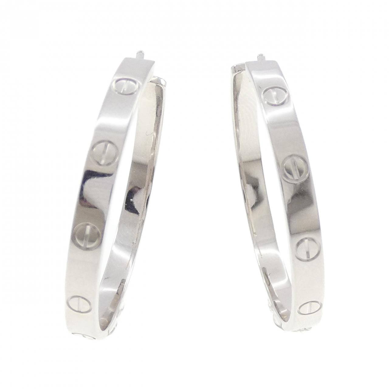 カルティエ ラブ  ピアス