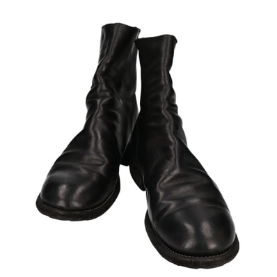 グイディ 【美品】986X HORSE FULL GRAIN BACK ZIP BOOTS バックジップブーツ 44
