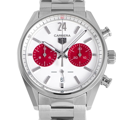 【新品】TAG HEUER タグホイヤー カレラ クロノグラフ ジャパンリミテッドエディション CBN201M.EA0016 保証書2026年 240本限定 ステンレススチール【中古】
