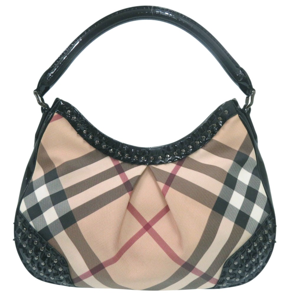 バーバリー  ノバチェック スターホーボー   PVCコーティング